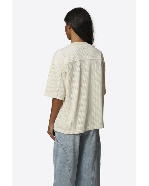 Good For Nothing Natural Double Layered Mesh Jersey T-Shirt