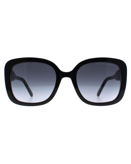 Marc Jacobs Black Rectangle Dark Gradient 625/S