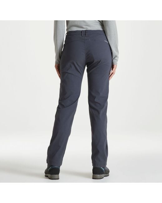 Craghoppers Blue Ladies Kiwi Pro Ii Lined Winter Trousers (Graphite)