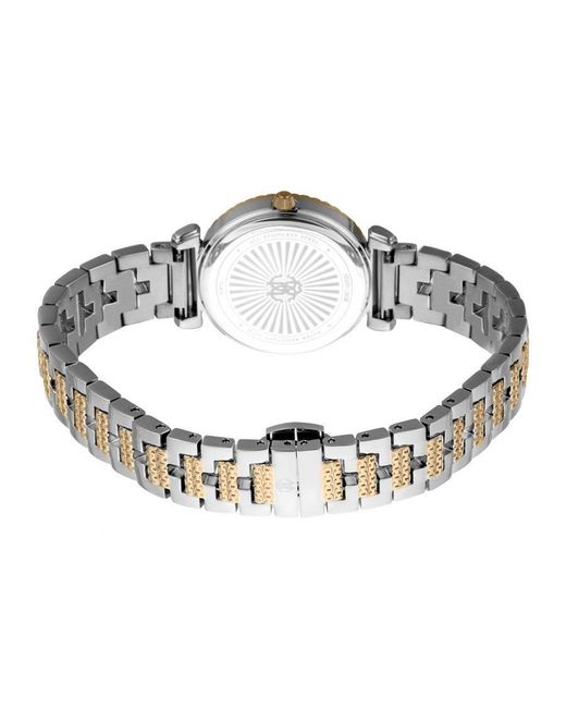Roberto Cavalli Metallic Watch