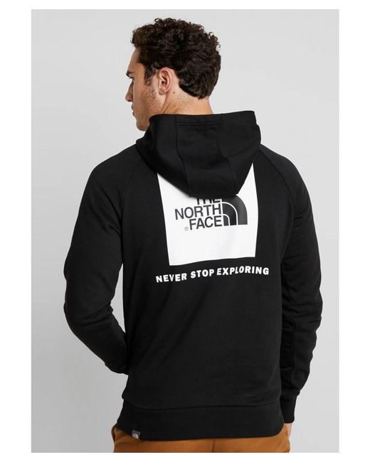 The North Face Black Reglan Box Hoodie for men