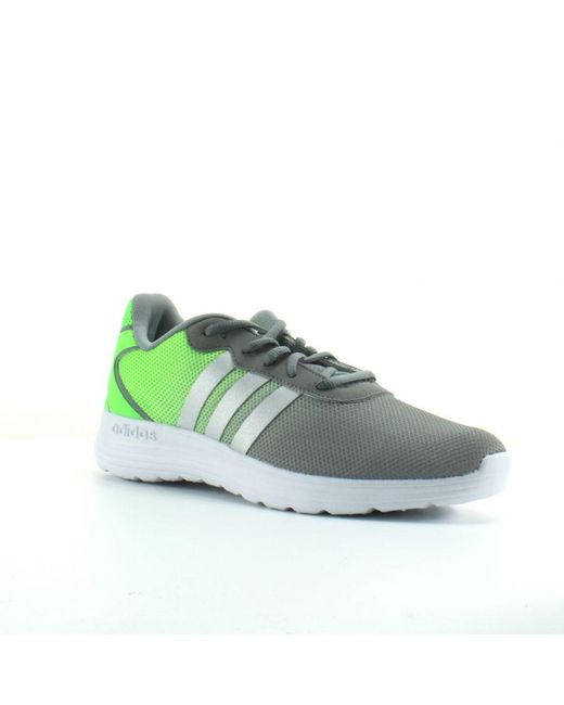Adidas Green Neo Cloudfoam Trainers for men