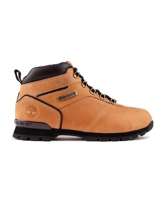 Timberland Brown Splitrock Boots for men