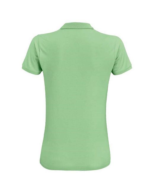 Sol's Green Ladies Planet Organic Polo Shirt (Frozen)