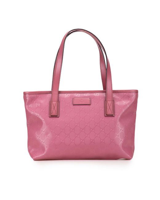 Gucci Pink Gg Imprime Joy Tote