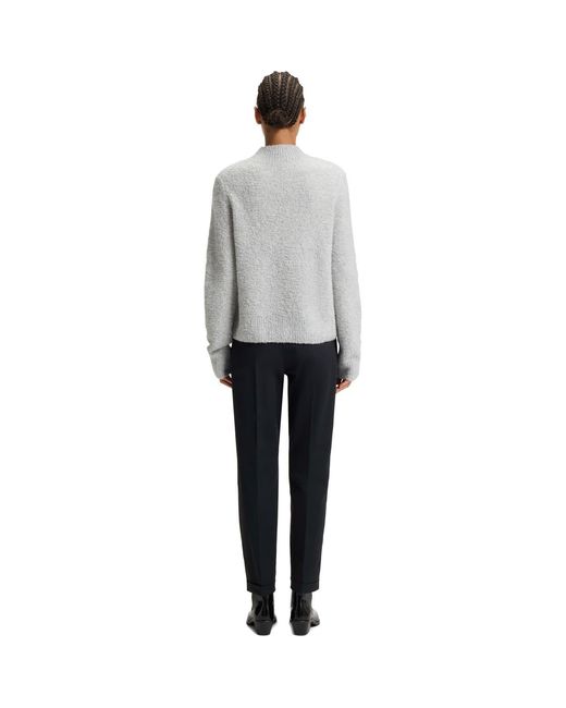Boss Black Tachinoa Solid Patterned Straight Chinos