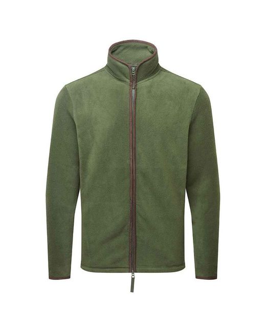 PREMIER Green Artisan Fleece Jacket (Moss/ for men