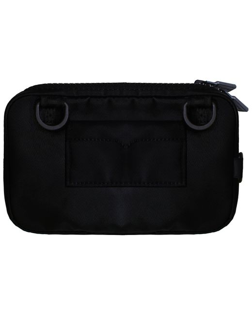 Hunter Black Nylon Keeper Phone Pouch for men