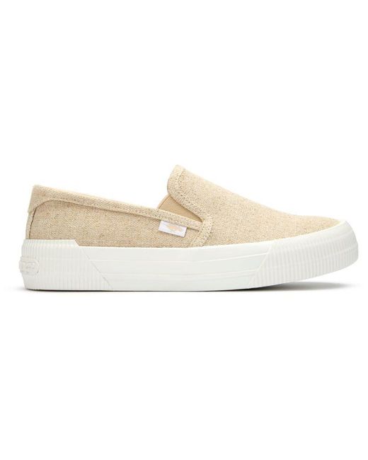 Rocket Dog White Cheeryful Orchard Trainers