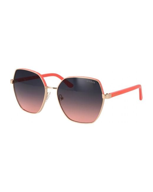 Guess Metallic Gu00108 6074B 60 74B Sunglasses