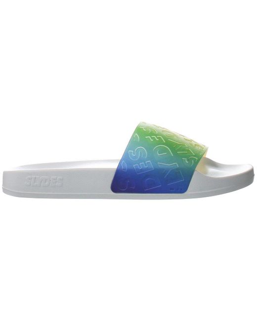 Slydes Green Glacier Sliders