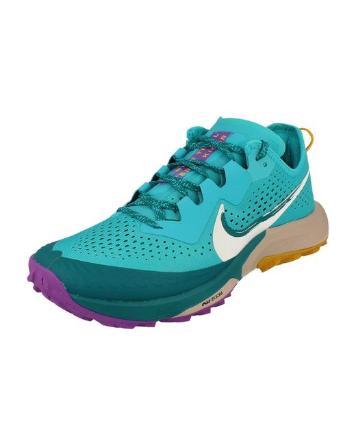 Nike Blue Air Zoom Terra Kiger 7 Running Shoe for men