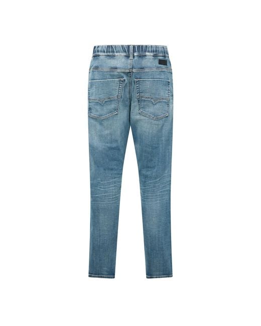 DIESEL Blue Krooley E Ne Tapered Jeans for men