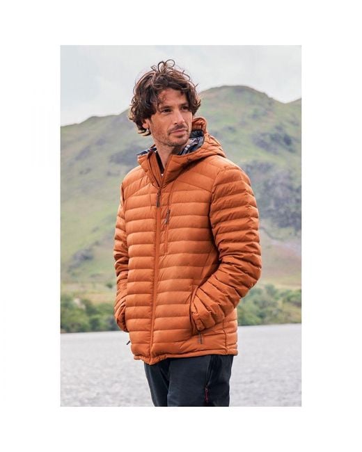 Mountain Warehouse Orange Henry Ii Extreme Down Filled Padded Jacket () for men