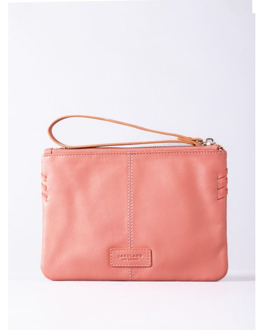 Lakeland Leather Pink Tarnly Purse Pouch