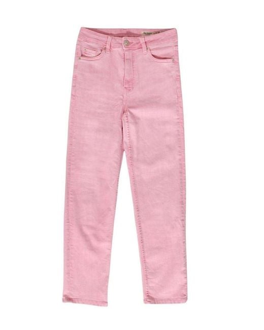 Marks & Spencer Pink Cigarette Cropped Jeans