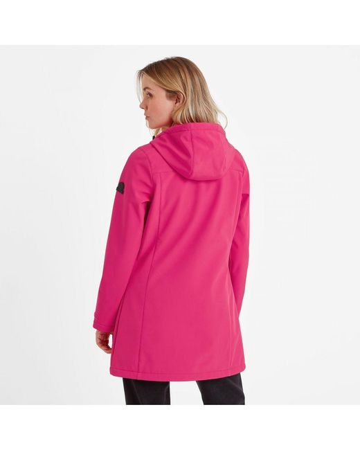 TOG24 Pink Keld Softshell Long Jacket