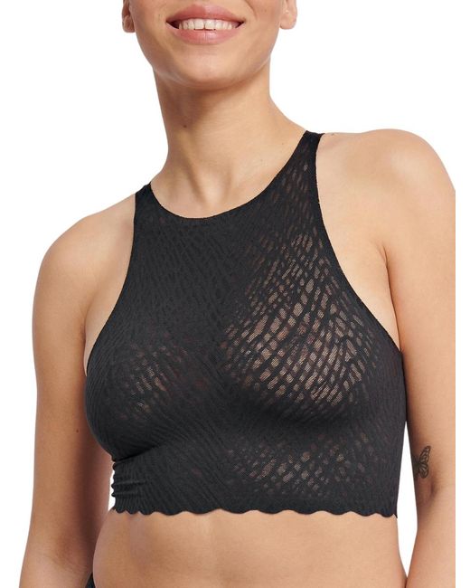 Sloggi Black Zero Feel Bliss Crop Top