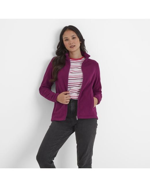 TOG24 Purple Revive Fleece Jacket Berry
