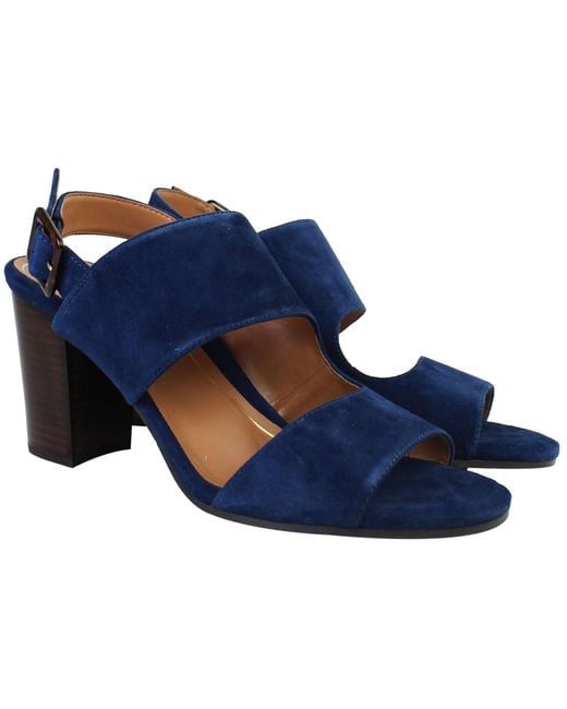 Vionic Blue Bianca Sde Tort Bkl Sandals Suede