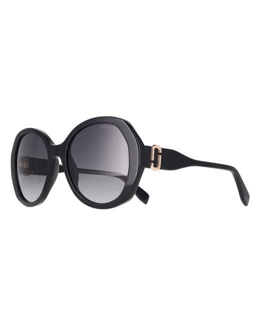 Marc Jacobs Black Round Dark Gradient 763/S