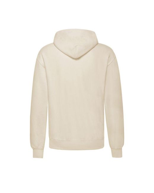 Fruit Of The Loom White Adults Classic Hooded Sweatshirt
