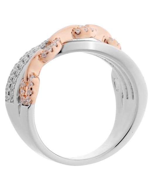 Orphelia Metallic 925 Sterling Ring