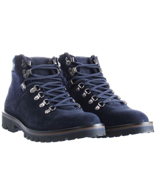 Hackett Blue Hi Boots for men