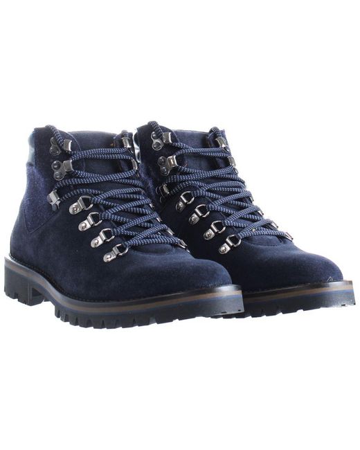 Hackett Blue Hi Boots for men