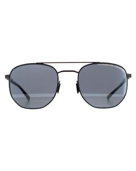 Porsche Design Gray Round Ar Light P8695 Metal (Archived) for men