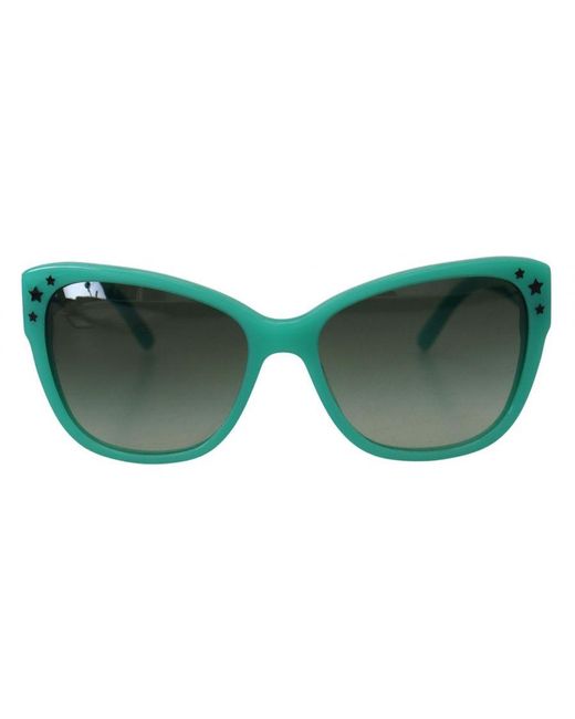 Dolce & Gabbana Green Stars Acetate Square Shades Dg4124 Sunglasses