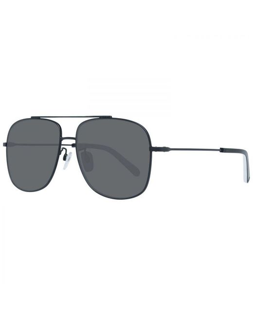 Bally Black Aviator Sunglasses for men