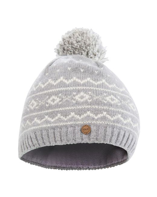 Trespass Gray Holbray Knitted Hat