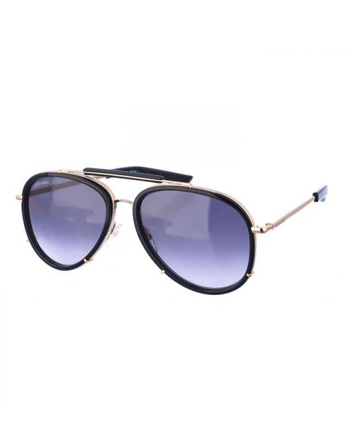 DSquared² Blue D20010S Acetate And Metal Aviator Style Sunglasses for men