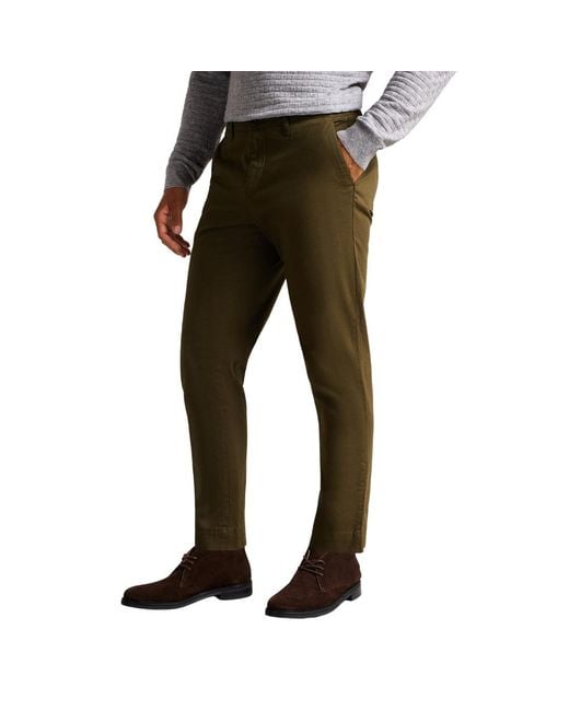 Ted Baker Green Genbee Regular Fit Chino Cotton for men