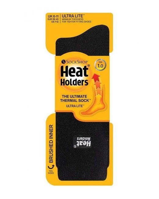 Heat Holders Black Lite for men
