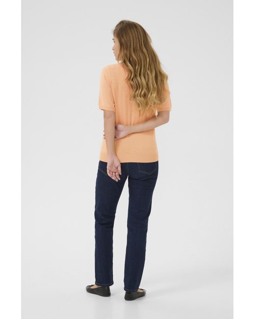 Kaffe Pullover Kalizza Pullover Regular Fit in het Blue
