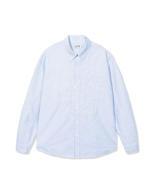 ANTI SOCIAL SOCIAL CLUB Blue Anti Social Club Assc Mind Games Oxford Shirt