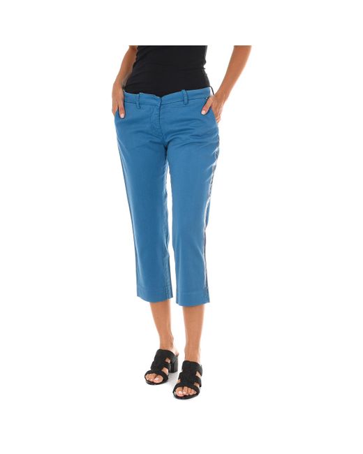 Met Blue Trousers Bibiane