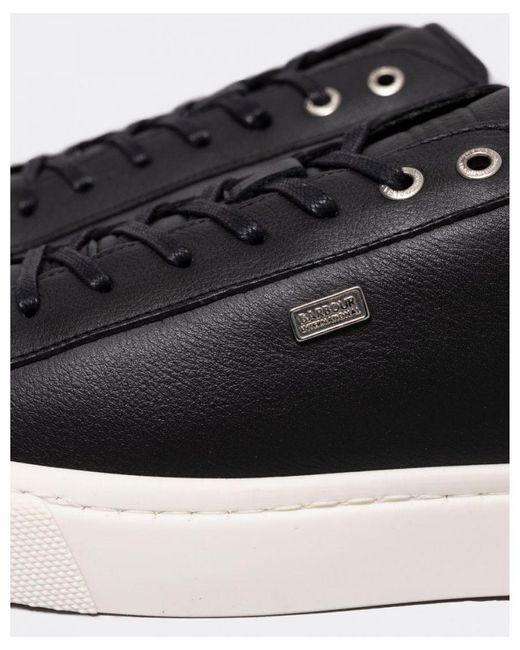 Barbour White Helm Trainers for men