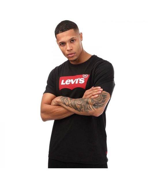 Levi's Red Levi'S Graphic Set-In Neck T-Shirt for men