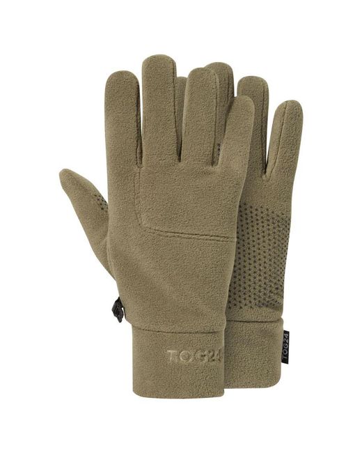 TOG24 Gray Microfleece Cuffed Gloves