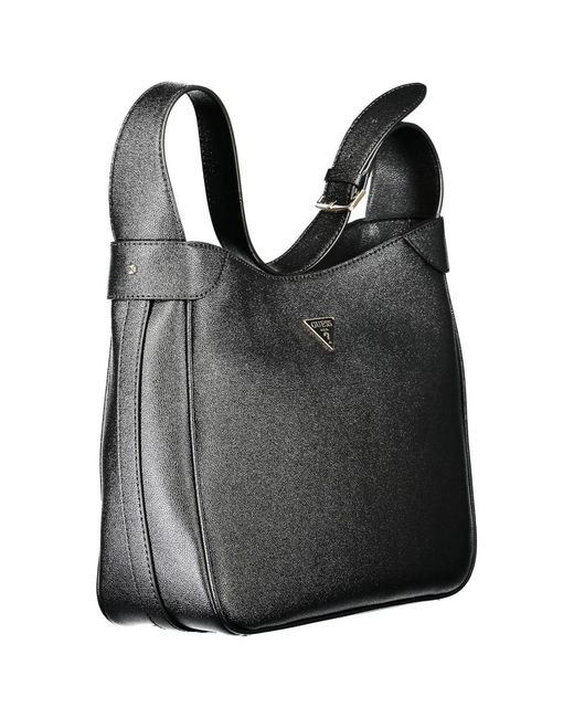 Guess Black Fedora Bag