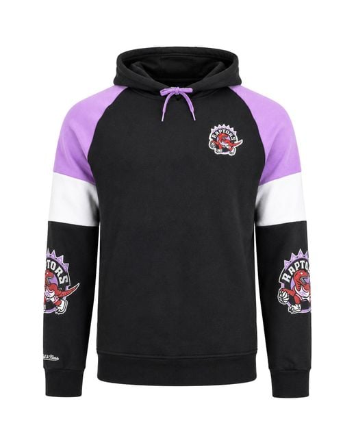 Mitchell & Ness Black Nba Toronto Raptors Instant Replay Hoodie for men