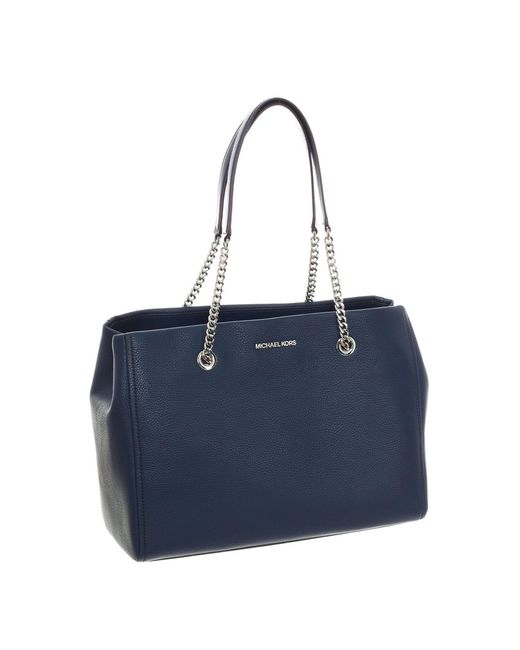 Michael Kors Blue Teagan 38r3sj6e7i Shoulder Bag