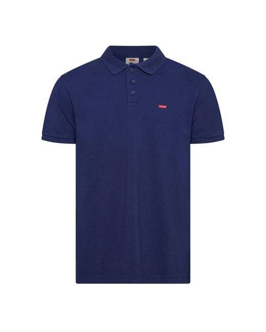 Levi's Blue Levi's Housemark Polo for men