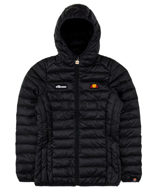 Ellesse Black Lompard Padded Jacket