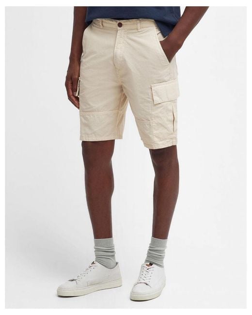 Barbour Natural Essential Ripstop Cargo Shorts for men