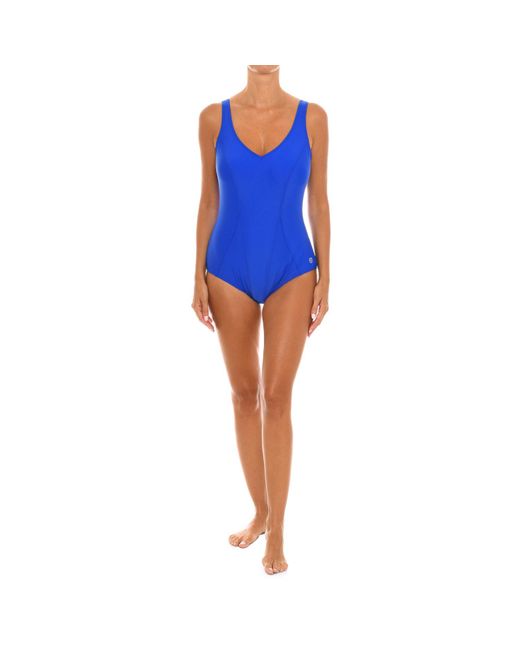 Marie Claire Blue V-Neck Swimsuit 46064