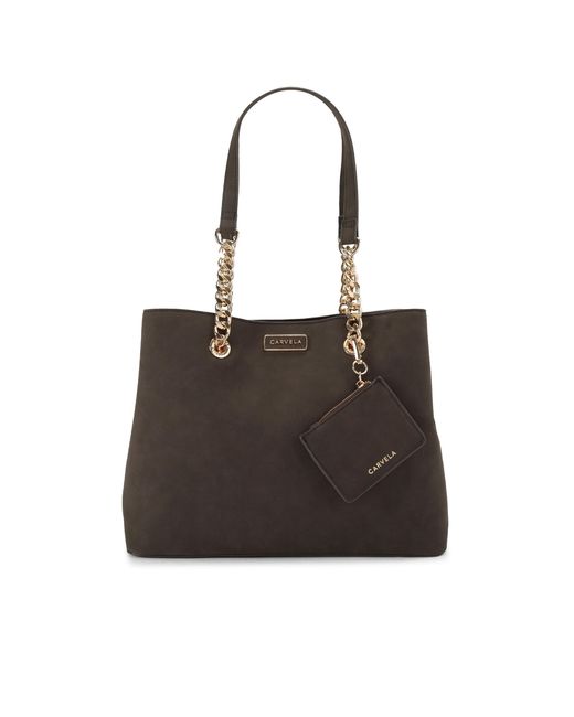 Carvela Kurt Geiger Black Suedette Cammie 3 Bag